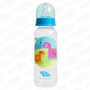 Бутылка ПОМА Мечта пластиковая силиконовая соска быстрый поток 250мл с 6мес
