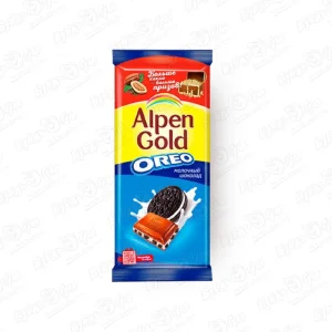 Шоколад Alpen Gold со вкусом печенье OREO 70г