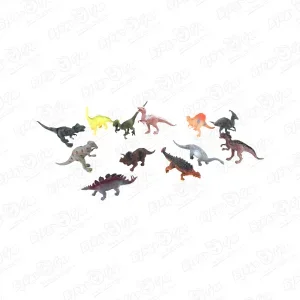 Фото для Набор Lanson Toys фигурки динозавров 12шт