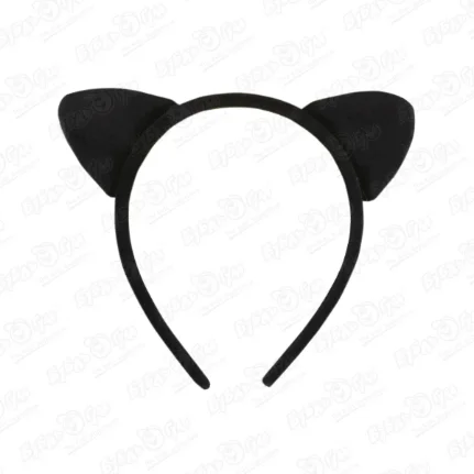 Фото для Ободок карнавальный Черный кот