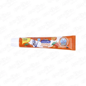 Зубная паста Kodomo апельсин 40г с 6мес