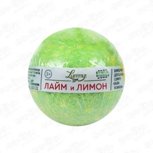 Фото для Бомбочка для ванны Lummy лайм и лимон с 3лет