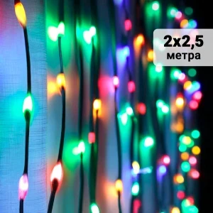 Фото для Электрогирлянда Lanson goods LED Паук с разноцветным свечением 2,5м