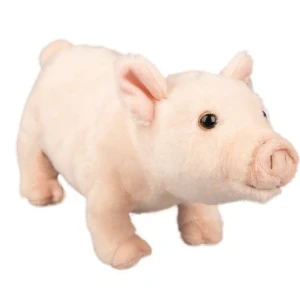 Фото для Игрушка мягкая поросёнок розовый 20см