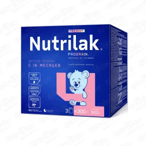 Смесь молочная Nutrilak Premium 4 900г с 18мес БЗМЖ