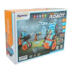 Фото для Конструктор Lanson Toys научный Программируемый робот 3в1 с р/у