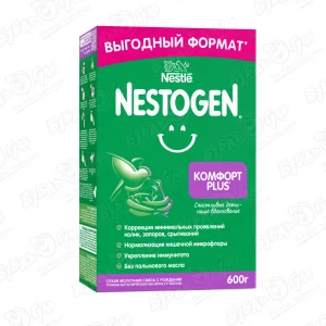 Смесь Nestle NESTOGEN Comfort Plus 1 600г с 0мес БЗМЖ