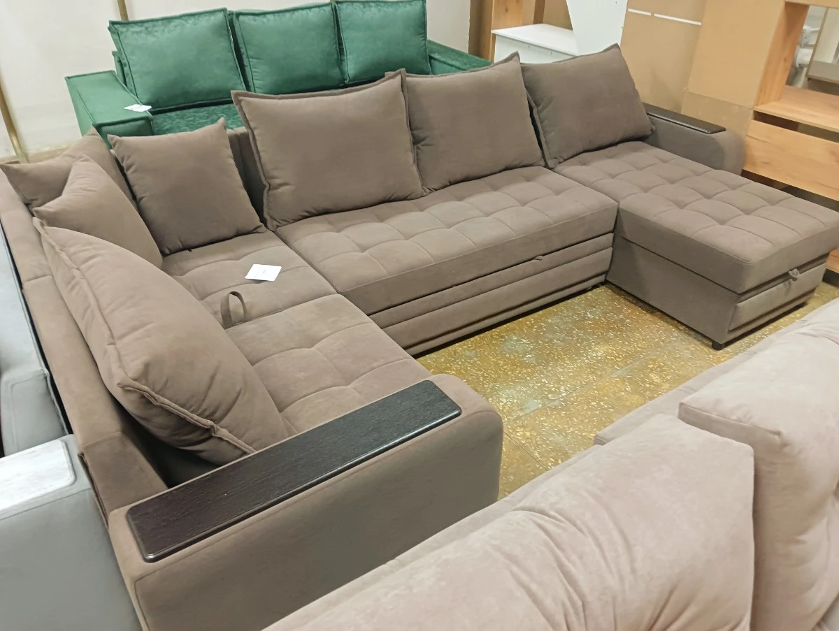 Угловой диван Манчестер (П-обр) 330*182 см. Изготовление и продажа