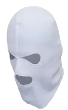 Шлем-маска "Самурай" белый
