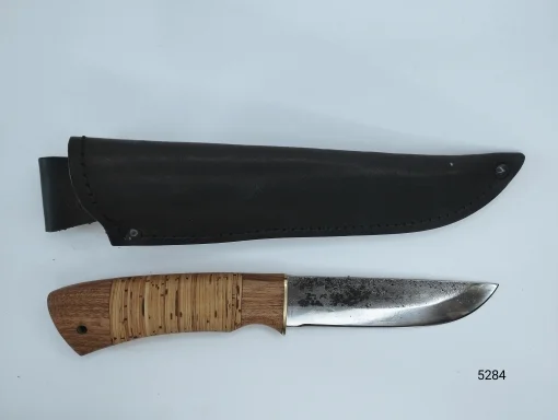 Нож "Лань малый" сталь 9ХС (береста)
