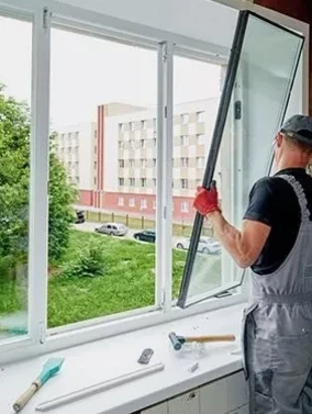  Монтаж окон из металлопластикового профиля