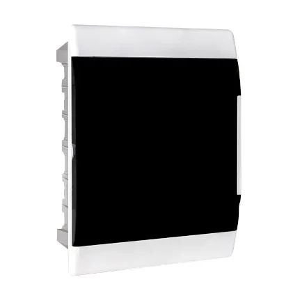 Фото для Щит распределительный встраиваемый на 24 модуля (ЩРН-П-24), темное стекло ЭКФ