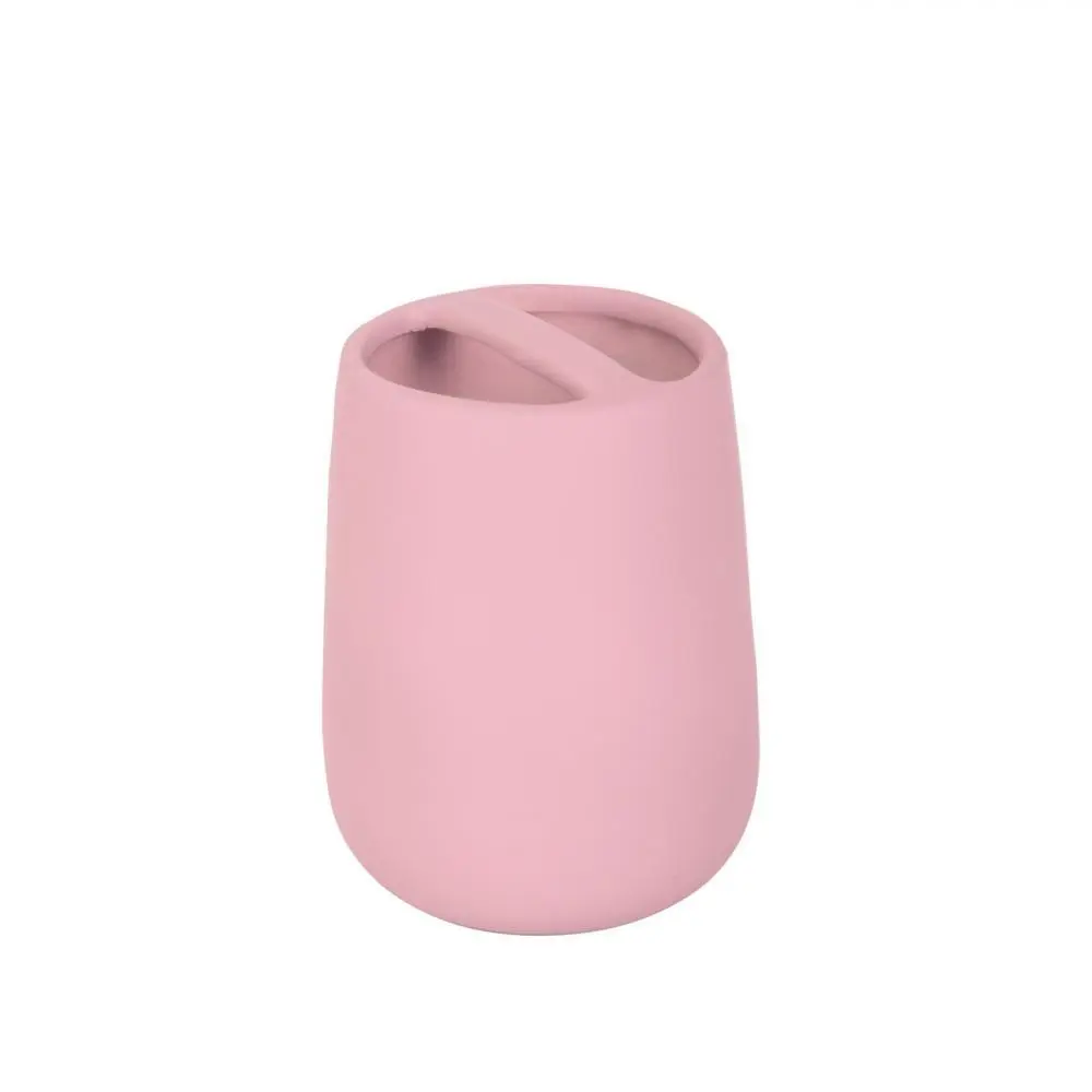 Подставка д/зубных щеток керамика Soft розовый АКВАЛИНИЯ