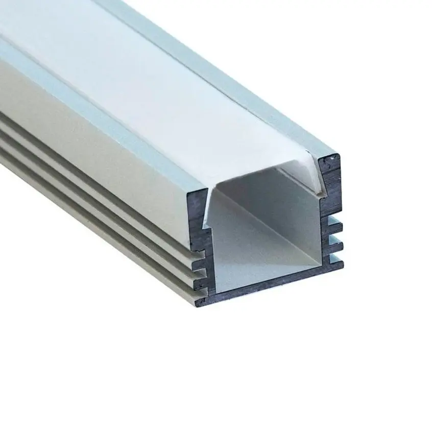 Профиль для светодиодной ленты высокий серебро 2000*16*12 мм ФЕРОН