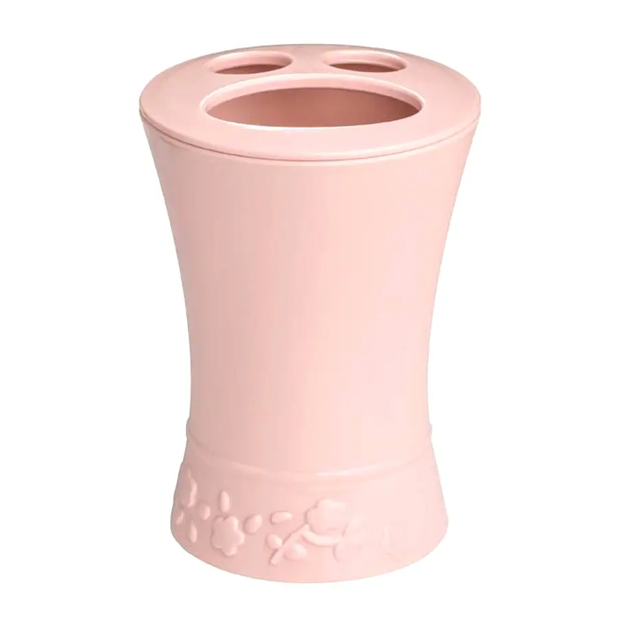 Подставка д/зубных щеток настольный Venice, розовый FORA