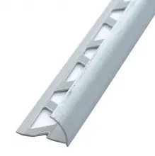 Угол внешний металик серебристый 8 мм 2,5 м РОССИЯ