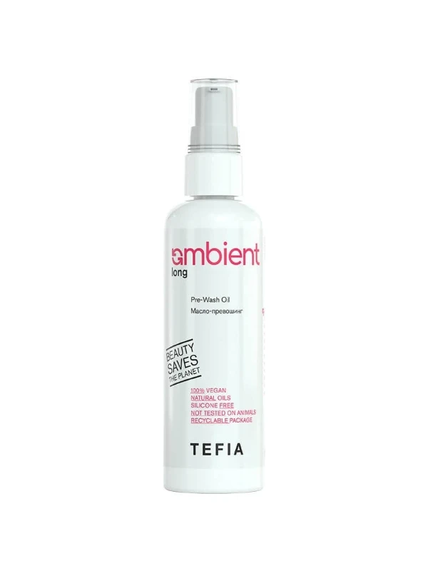 Tefia Ambient масло превошинг для длинных и поврежденных волос, 100 мл