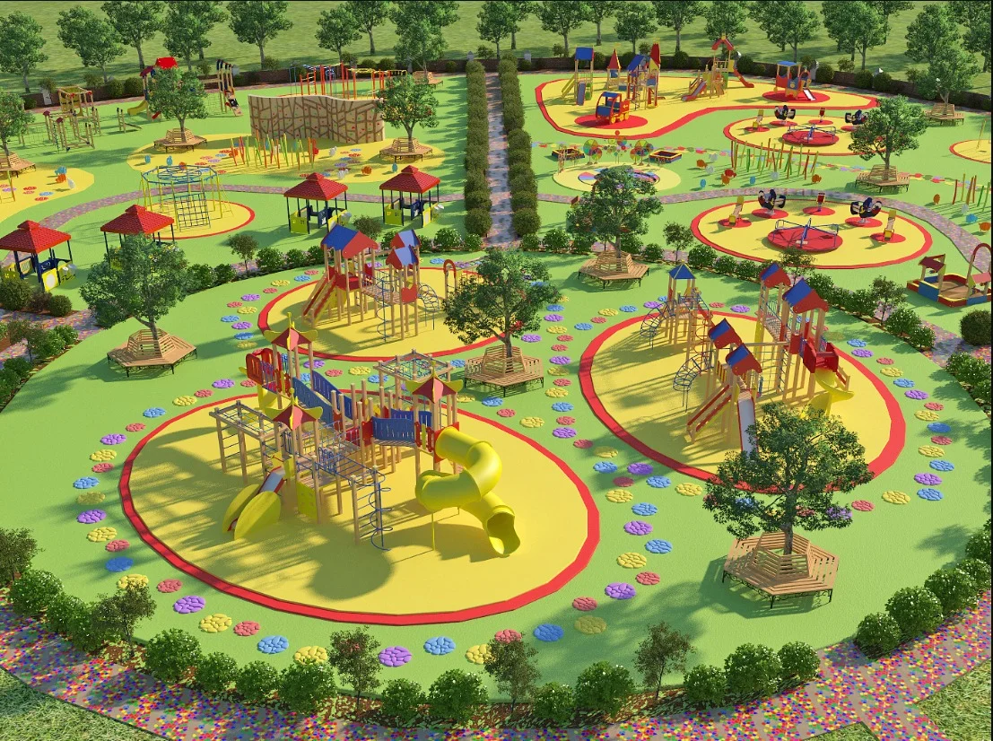 Ландшафтное проектирование парков и детских городков