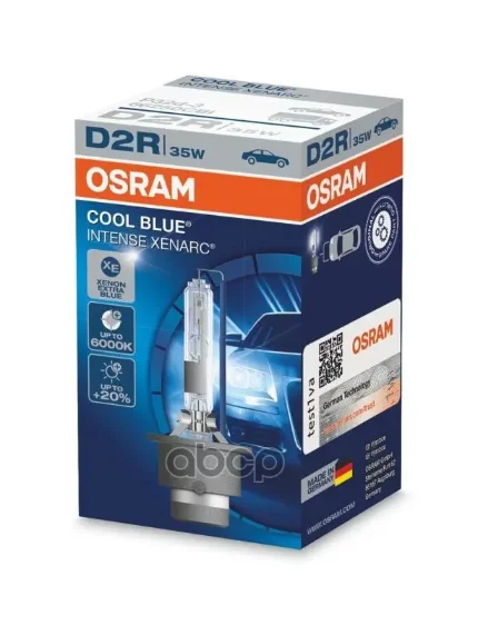 Фото для А/Лампа D2r 35w P32d-3 Xenarc Osram 66250cbi (Ксенон Cool Blue) Osram арт. 66250CBI