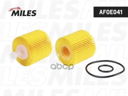 Фото для Фильтр Масляный (Вставка) O-118 Miles Afoe041 Miles арт. AFOE041