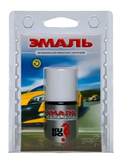 Фото для Эмаль Автомобильная Ремонтная С Кисточкой "Белый 233" Ku70233 Kudo арт. KU70233