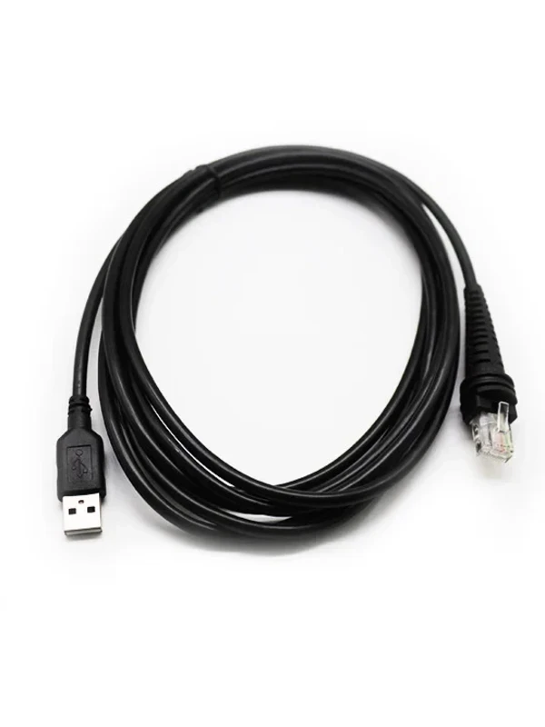 Кабель черный USB прямой для Voyager 1450g (3м) NZ