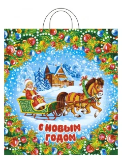 Пакет ПТЛ ПВД 38*42 Усадьба 40мкм ИП 1/500