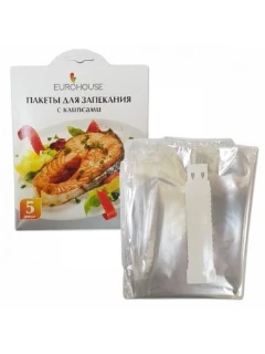 Пакет для запекания Euro House 25*55 (4шт) 1/50