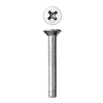 Фото для Винт 3х 10 потай, кл пр 8.8, оцинк, DIN 965 (уп.40шт) - Зубр