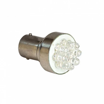Фото для Лампа авто светодиодная 12V (BAY15s) P21W 9LED белый - Диалуч