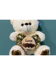 Фото для Игрушка медведь с сердцем "Love"