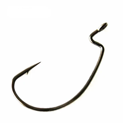 Фото для Крючок Kaida Worm Hook BS9003/9004 офсетный (размер в ассорт)