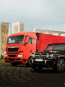 
Перегон автомобиля по городу