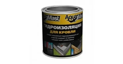 Фото для Мастика битумная-резиновая Aquamast 3кг