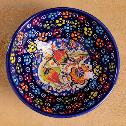 Фото для Салатник 16,5см "Рельеф особый" синий 5204341