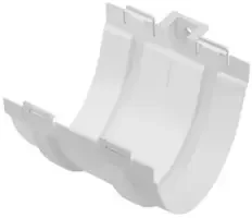 Фото для Муфта желоба ПВХ белый (в уп 12шт)