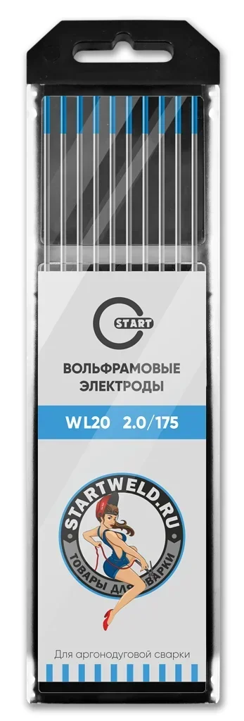 Фото для Вольфрамовый электрод WL 20 2,0/175 (голубой) WL2020175