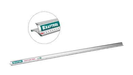 Фото для KRAFTOOL KRAFT-LINE, 1.5 м, усиленная алюминиевая линейка со стальной направляющей (34275-150)