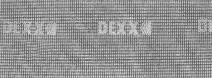 Фото для DEXX 105 х 280 мм, 3 шт, Р120, абразивная, водостойкая шлифовальная сетка (35550-120)