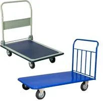 Фото для Тележка платформенная ТП 450, платформа 700*1250 (колеса d160)