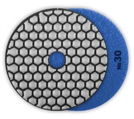 Фото для ЗУБР 100 мм, №30, сухое шлифование, алмазный гибкий шлифовальный круг АГШК, Профессионал (29868-030)