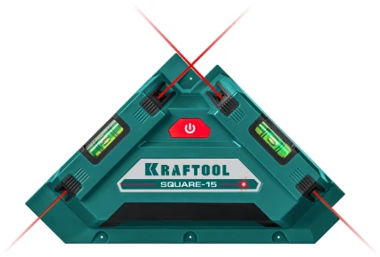 Фото для KRAFTOOL Square-15, лазерный угольник для кафеля (34705)