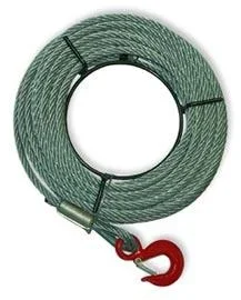 Фото для Канат с крюком к лебедкам HWG, GR, HWV, VS 25мх6,0мм 0,5т