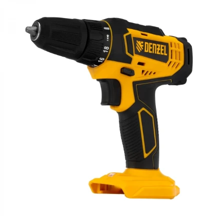 Фото для Дрель-шуруповерт аккумуляторная CDL-18-0, Li-Ion, 18 В Denzel