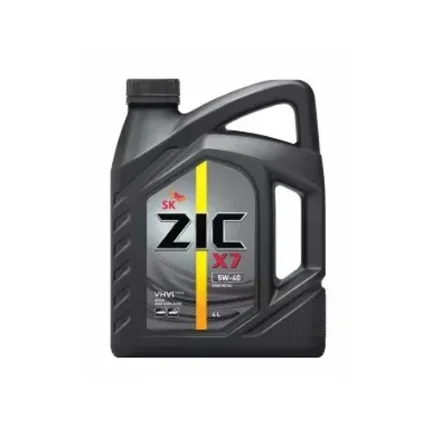 Фото для Масло моторное ZIC X7 5w40, синтетическое, API SN , ACEA A3/B4, универсальное, 4л