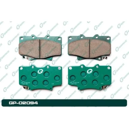 Фото для Колодки тормозные дисковые G-brake GP02094/PN1242/PF1242/GK1019