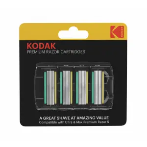 Сменные кассеты Kodak Premium Razor 5 лезвий 4 шт.