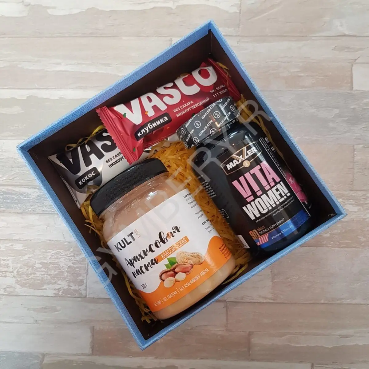 GB Подарочный набор №6 (паста, витамины VitaWomen, батончики), шт.