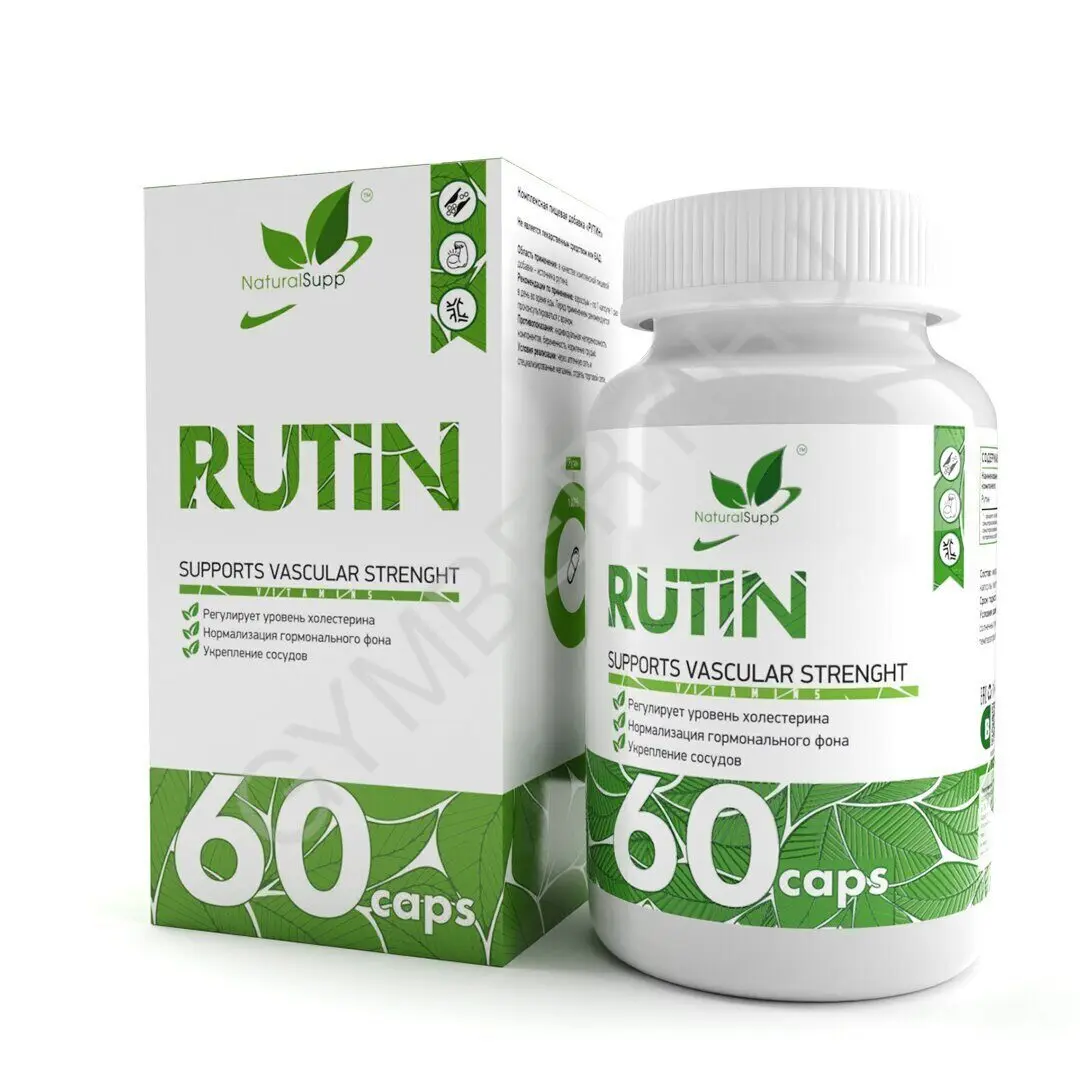Natural Supp Rutin 100mg 60 caps, шт., арт. 3007005