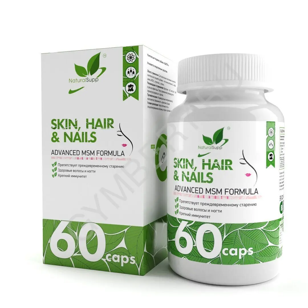 Natural Supp Skin Hair and Nails 60 caps, шт., арт. 2607072